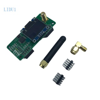 Lidu1 MMDVM ชุดบอร์ดฮอตสปอต OLED รองรับ P25 DMR YSF-DSTAR UHF-or-VHF สําหรับ Raspberry-Pi Pi3 Pi-Zero-W พร้อมเสาอากาศ