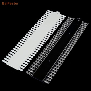 [BaiPester] 60 ชิ้น / เซต เล็บปลอม เล็บปลอม ยาทาเล็บ พาเลท ยืนแสดง เครื่องมือ ด้านล่างแบน เล็บ พลาสติกแข็ง เครื่องมือแสดงเล็บ