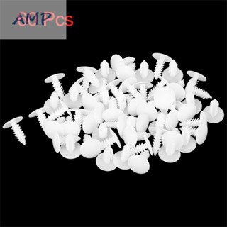 ⚡READYSTOCK⚡Plastic 60pcs Accessories Door Trim Fasteners For Automotive Parts Rivets