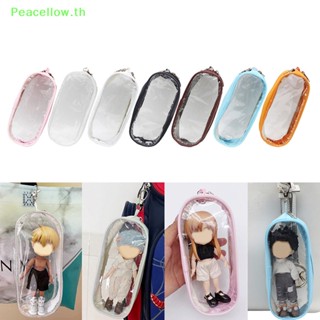 Peacellow กระเป๋าใส กันฝุ่น 16 ซม. อุปกรณ์เสริม สําหรับตุ๊กตา 1/12 ob11 TH