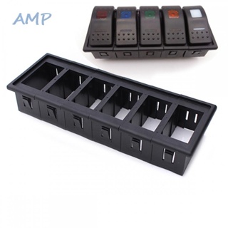 ⚡READYSTOCK⚡Rocker Switch Boat Clip Panel Patrol Holder Black Accessories Car Auto