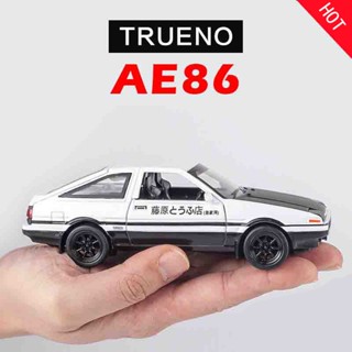 1:32 รถของเล่น INITIAL D AE86 รถของเล่น โลหะอัลลอยด์ และโมเดลยานพาหนะ รถสเกลจิ๋ว รถของเล่น สําหรับเด็ก