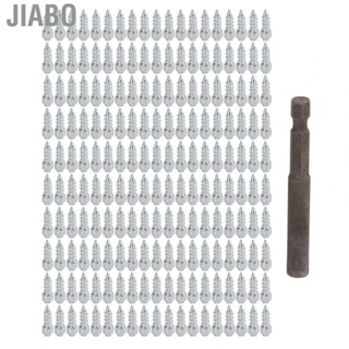 Jiabo 200PCS 4x12mm Snow Screw Tire Studs  Skid Falling Spikes With Drill Sleev WT