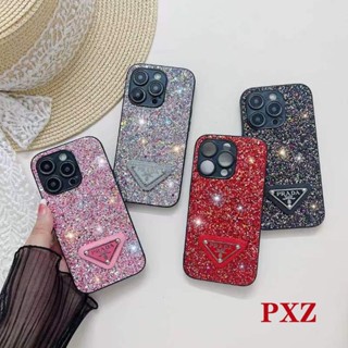 เคสโทรศัพท์มือถือ ประดับกลิตเตอร์ สีแคนดี้ สําหรับ Samsung S23 S23Plus S23Ultra S22 S22Plus S21 S21Ultra A20S A21S A20 A30 A50 A10S