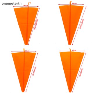 Oyr ถุงบีบครีมซิลิโคน ใช้ซ้ําได้ สําหรับตกแต่งคัพเค้ก DIY
