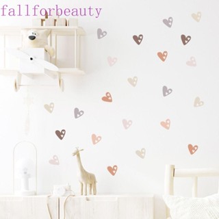 FALLFORBEAUTY สติกเกอร์ติดผนัง กันน้ํา กันราน้ําค้าง DIY พื้นหลังโซฟา รัก ตกแต่งบ้าน สติกเกอร์โปร่งแสง มีกาวในตัว