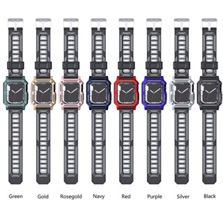 ชุดสายคล้องนาฬิกาข้อมือ สําหรับ Apple Iwatch 8 7 6 SE