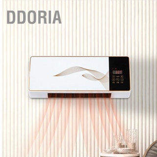  DDORIA ฮีตเตอร์และคูลเลอร์ ในร่ม 2 ใช้ ฮีตเตอร์ติดผนัง มินิ AC รีโมทคอนโทรล ทำงานเงียบด้วยรีโมทคอนโทรล