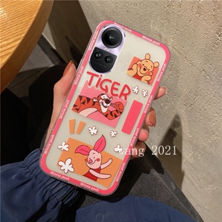 ใหม่ เคสโทรศัพท์มือถือ ซิลิโคนนิ่ม ปิดด้านหลัง ลายการ์ตูนหมูสีชมพูน่ารัก สําหรับ OPPO Reno10 Reno10 Pro+ Plus 5G OPPO A78 4G 2023 Reno10 Pro 5G