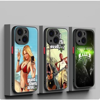 เคสโทรศัพท์มือถือนิ่ม ป้องกันเลนส์ ลาย Y289 rockstar Grand Theft Auto สําหรับ iPhone 12 13 Plus 14 Pro Max