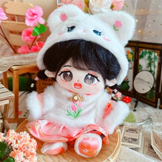 ชุดเครื่องแต่งกายตุ๊กตา ผ้าฝ้าย ขนาด 20 ซม. สไตล์โบราณ