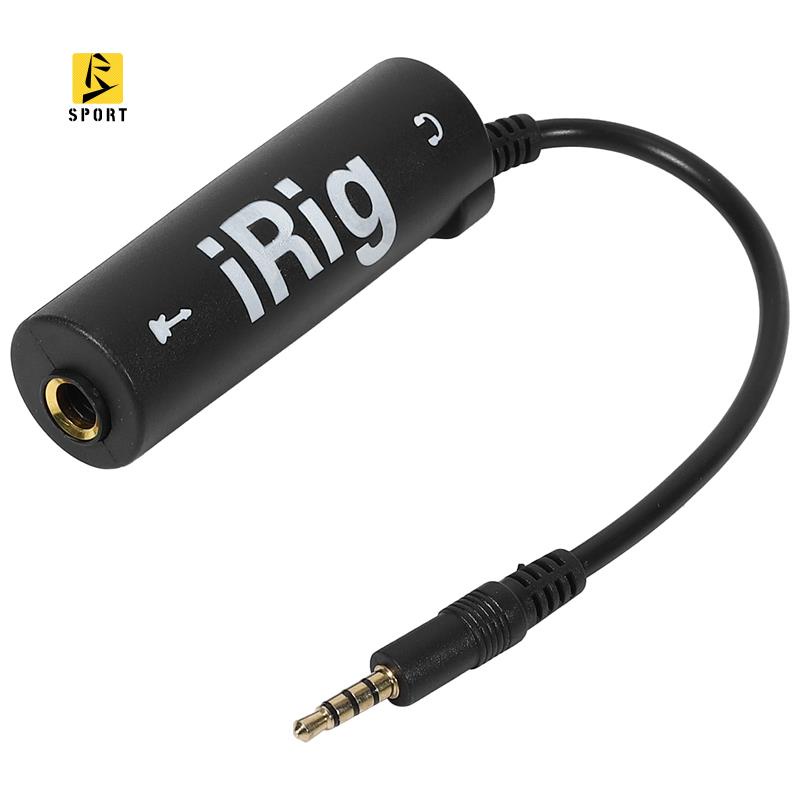 IRig Guitar Interface Converter เปลี่ยนกีตาร์สําหรับโทรศัพท์ / สําหรับ Ipad ใหม่