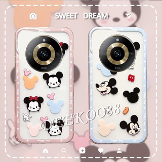 ใหม่ เคสโทรศัพท์มือถือ TPU นิ่ม แบบใส ปิดด้านหลัง ลายการ์ตูน MK MN น่ารัก สําหรับ Realme 11 Pro+ Plus 5G C53 NFC 4G Realme11 11Pro 2023 Realme11Pro+ ProPlus