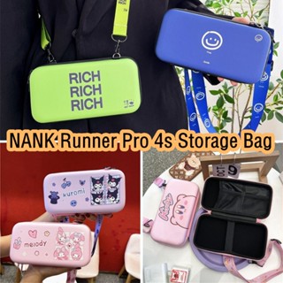 【Ĕĕ】กระเป๋าเก็บหูฟัง ลายการ์ตูนหมีสตรอเบอร์รี่ แบบพกพา สําหรับ NANK Runner Pro 4s NANK Runner Pro 4s