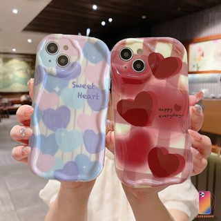 เคสโทรศัพท์มือถือ ขอบโค้ง ลายหัวใจ 3D แวววาว สไตล์โรแมนติก สําหรับ VIVO Y35 Y20 Y22 Y22S Y15S Y15C Y56 Y02A Y91C Y21 2021 Y21A Y16 Y21T Y12S Y12