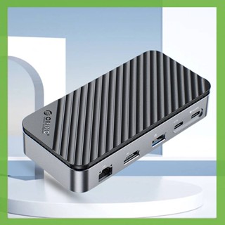 10 in 1 ฮาร์ดไดรฟ์ Enclosure USB Docking Station Type-C สําหรับ Linux Mac OS Android