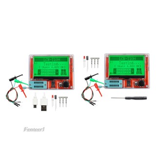 [Fenteer1] เครื่องทดสอบประจุไทริสเตอร์ ไตรโอด ทรานซิสเตอร์ T10H หน้าจอ LCD อเนกประสงค์