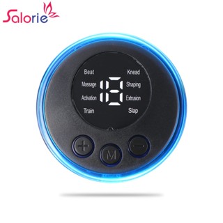 Salorie TENS เครื่องนวดร่างกาย กระตุ้นกล้ามเนื้อ 8 โหมด 19 เกียร์ ปรับได้ สําหรับคอ หลัง แขน ขา ร่างกาย ดูแลสุขภาพ