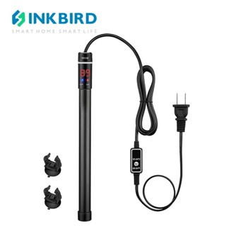 Inkbird PLUS เครื่องทําความร้อนตู้ปลา ไทเทเนียม 300W 20°C-34°C เครื่องทําความร้อนใต้น้ํา หน้าจอ LCD กันน้ํา ปรับอุณหภูมิความร้อนได้ สําหรับตู้ปลาน้ําจืด น้ําเค็ม