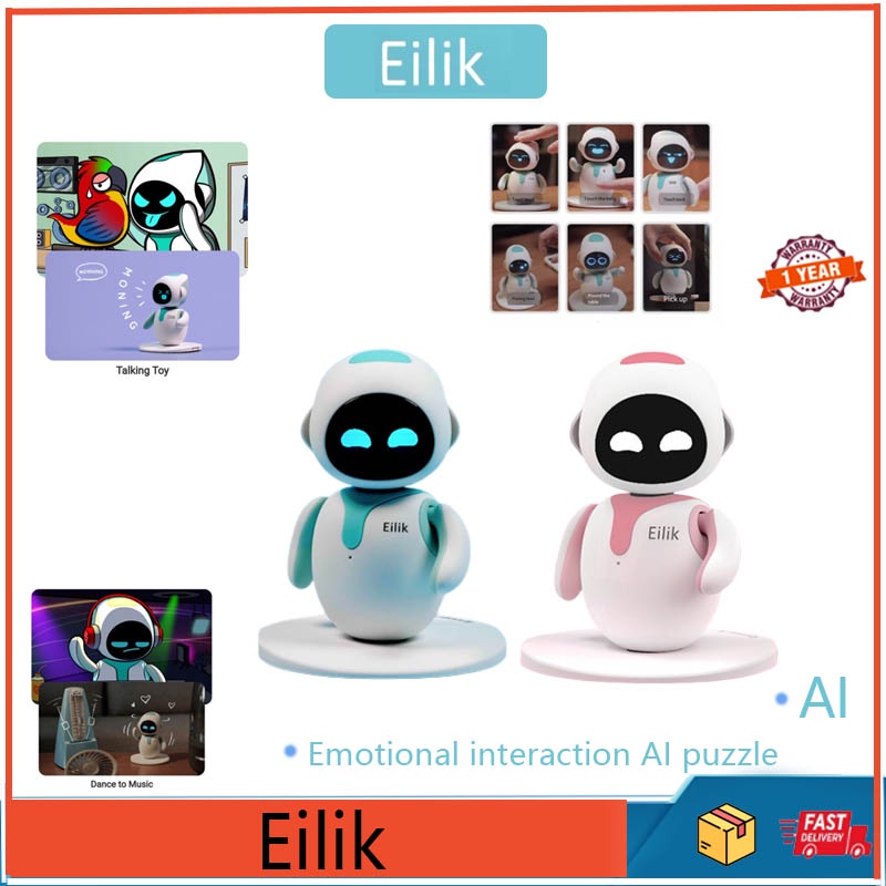 Eilik Robot อัจฉริยะ แบบโต้ตอบด้วยเสียง ของเล่นสําหรับเด็ก หุ่นยนต์