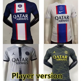 เสื้อกีฬาแขนสั้น ลายทีมชาติฟุตบอล Paris 2022 2023 PSG New Paris Saint Germain ชุดเหย้า