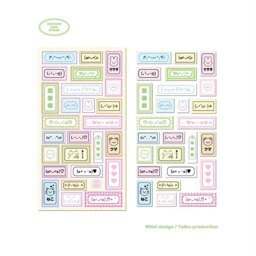 Ins สติกเกอร์ฉลาก ลายน่ารัก 3D สามมิติ สุดฮอต สําหรับตกแต่ง DIY - รูปที่ 6