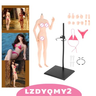 [Lzdyqmy2] ตุ๊กตาฟิกเกอร์ สเตนเลส สเกล 1/6 ยืดหยุ่น