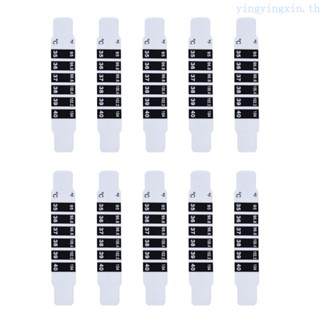Yin สติกเกอร์ดิจิทัล วัดอุณหภูมิหน้าผาก สําหรับเด็ก 10 ชิ้น