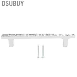 Dsubuy Crystal Handle Modern Simple Drawer Pull Double Hole For Shoe Cabinet UT
