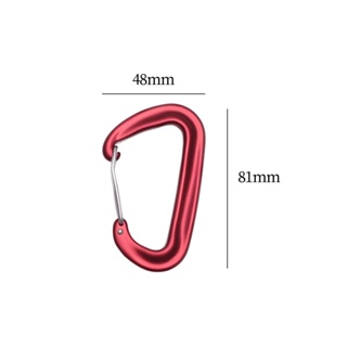 [Tachiuwa21] พวงกุญแจคาราบิเนอร์ รูปตัว D อเนกประสงค์ สําหรับตั้งแคมป์ เดินทาง