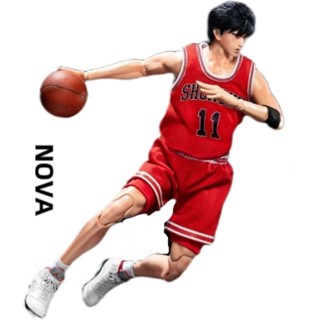 [พร้อมส่ง] Nova Studio Slam Dunk Kaede Rukawa Kaedei No. โมเดลฟิกเกอร์ทหาร 11 1/6