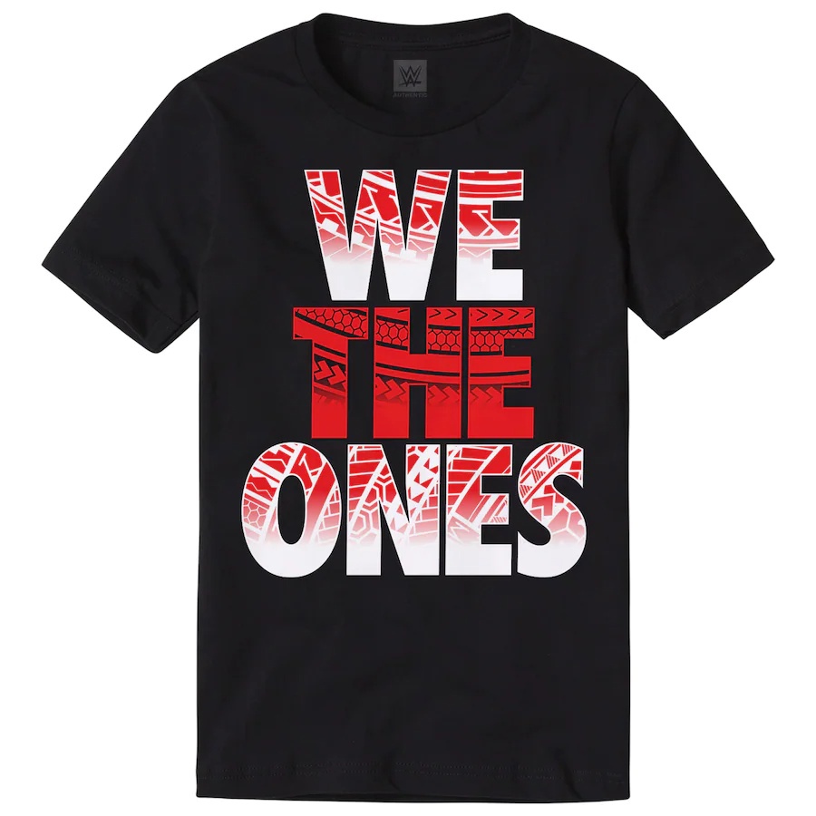 Men's Black The Usos We The Ones Tribal T-Shirt Short Sleeve Oversized Clothing Children Summer T Shirt