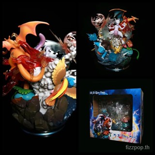 [Spot quick delivery] pet elf GK super large reverse Attack Super Dream piqiu Jaini turtle small fire dragon model boxed hand-made