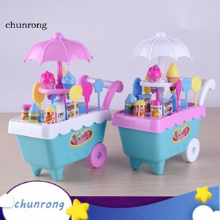 Chunrong รถเข็นจําลอง ของเล่นเสมือนจริง ทนทาน สําหรับบ้าน