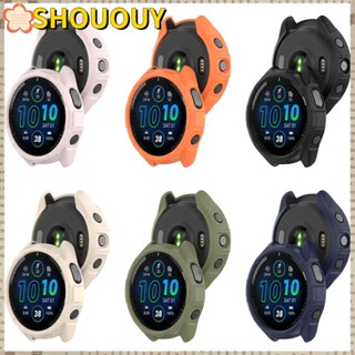 SHOUOUY เคสกันรอยหน้าจอ TPU สําหรับ Garmin Forerunner 965