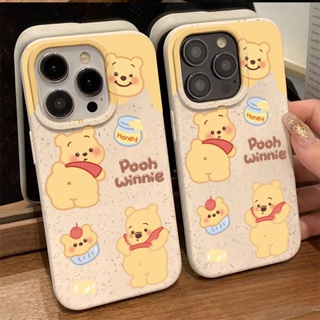 Cheese เคสโทรศัพท์มือถือนิ่ม กันกระแทก ลายหมีพูห์ เรียบง่าย สําหรับ Apple Iphone 14pro max7 11 13 12 8 LBLN