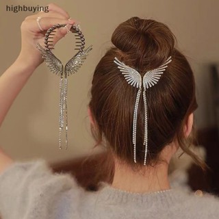 [highbuying] ปีกนางฟ้า มุก พลอยเทียม พู่ หัวยา หางม้า หัวเข็มขัด กิ๊บติดผม ใหม่ พร้อมส่ง