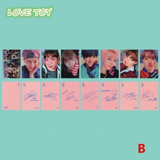 การ์ดโลโม่การ์ด ลายศิลปินเกาหลี BTS Bangtan Boys จํานวน 8 ชิ้น ต่อชุด