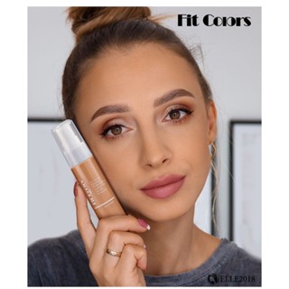 Fit Colours Liquid Foundation Matte Good Spreading Concealer Foundation European And American Makeup Moisturizing Flawless Foundation 【elle20181_th】