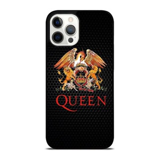 เคสโทรศัพท์มือถือ กันกระแทก ลายโลโก้ Queen Band สําหรับ IPhone 14 Plus 13 Pro Max 12 Mini X