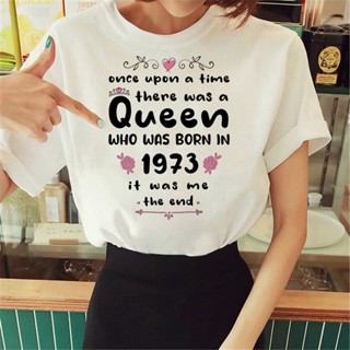 เสื้อยืด พิมพ์ลายอนิเมะมังงะ แนวสตรีท สําหรับผู้หญิง y2k 1973