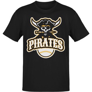 Pittsburgh เสื้อยืดเบสบอล ลาย Mascot สไตล์วินเทจ คลาสสิก เรโทร สําหรับผู้ใหญ่