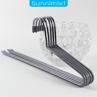 [Sunnimix1] ชั้นวางของเหล็ก อเนกประสงค์ ประหยัดพื้นที่ สําหรับแขวนเข็มขัด เนคไทน์ 5 ชิ้น