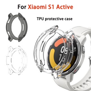 เคส TPU ใส ฉลุลาย เคสป้องกัน สําหรับ Xiaomi Watch S1 Active