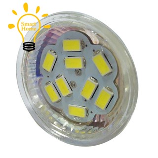 ไฟสปอร์ตไลท์ LED 4W GU4(MR11) MR11 9 SMD 5730 430 lm DC 12V สีขาว