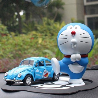 Doraemon Doraemon Doraemon Creative Cartoon Doll Car Decoration Blue Fat Net Red Car Ornament Interior Decoration Rr4p