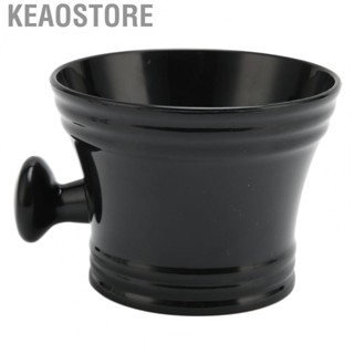 Keaostore Shaving Soap Mug Plastic Bowl Compact for Home Use