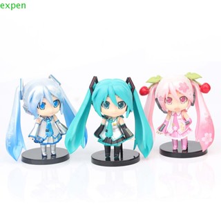 ตุ๊กตาฟิกเกอร์ Expen Q Version Miku Hatsune 10 ซม .