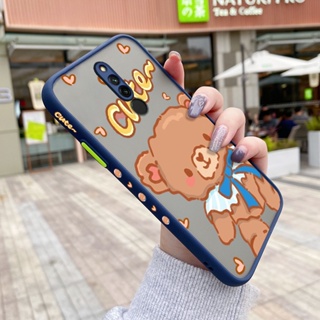 เคสซิลิโคนนิ่ม แบบใส ขอบสี่เหลี่ยม กันกระแทก สําหรับ Xiaomi Redmi Note 8 Note8 Pro Note 8T