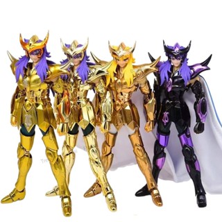พร้อมส่ง โมเดลฟิกเกอร์โลหะ รูปการ์ตูนอนิเมะ Scorpio Miro EXM Gold Saint Seiya Clothing Myth Action Figure 24K